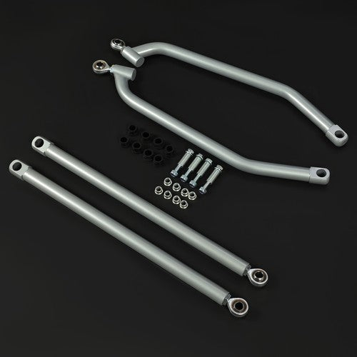 Solid Spare Fit Polaris RZR 1000 XP EPS 15-17 4Pc High Clearance Radius Rods Bars W/Hardware
