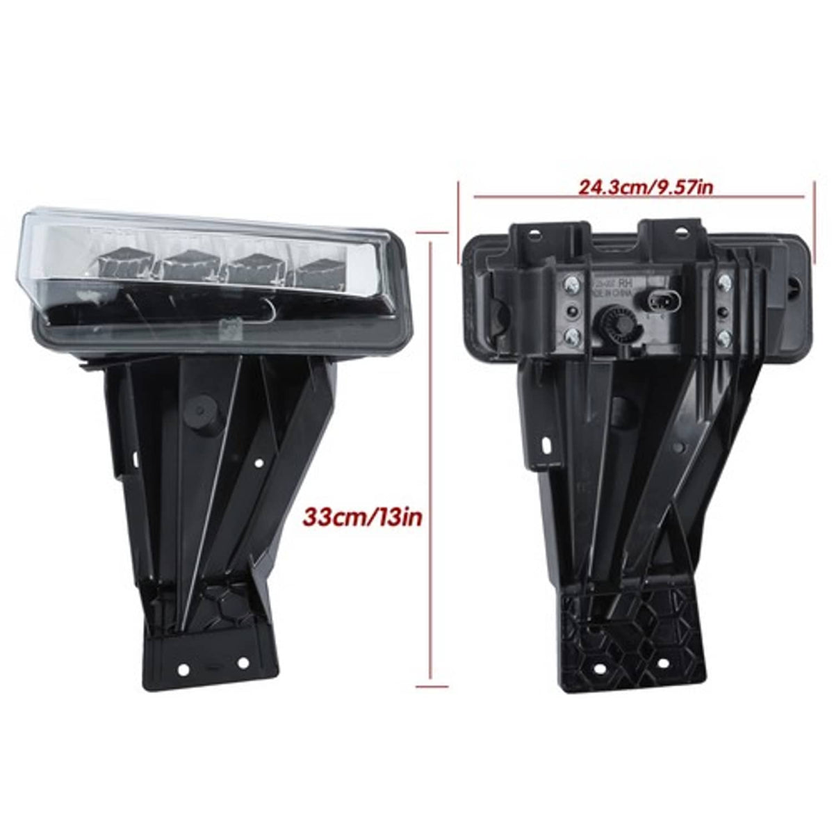 Solid Spare LED Fog Light Lamp Fit For Ford F250 F350 F450 Super Duty 2020-2022 Right Chrome