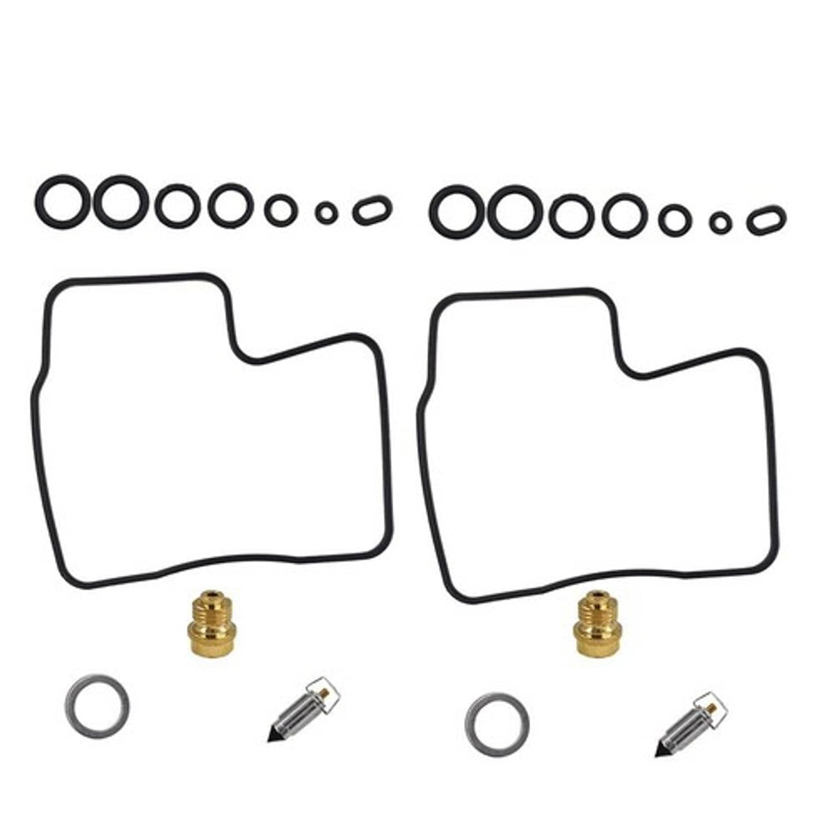Solid Spare Fit For Honda VT750 Shadow Ace Deluxe Spirit 98-03 Carburetor Repair Kits x 2 US