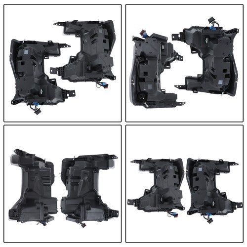 Solid Spare For Ford F250 F350 Super Duty 2020-2022 LH+RH Headlights Replacement LED Housing