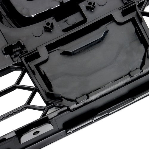 Solid Spare For Honda CR-V 2020 2021 2022 Front Upper Grille and 2pcs Chrome Trim Plastic