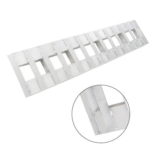 Solid Spare For Car Truck Trailer Auto Hauler Tractor Aluminum 72 × 15 7000 LBS Hook Ramp