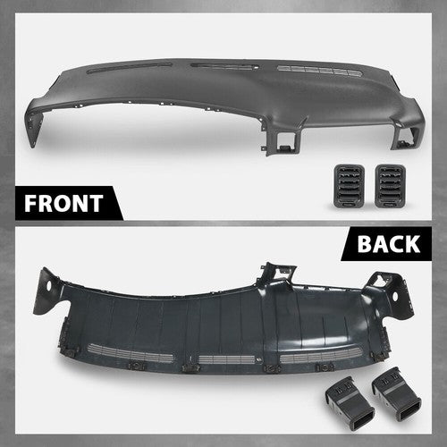 Solid Spare Dash Pad Dash Cap Panel Dashboard Fit For 99-06 Chevy Silverado GMC Sierra Gray