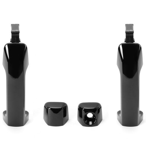 Solid Spare 4 PCS For Toyota Tundra Sequoia 2011-2019 GLOSSY Black Painted Door Handle Kit