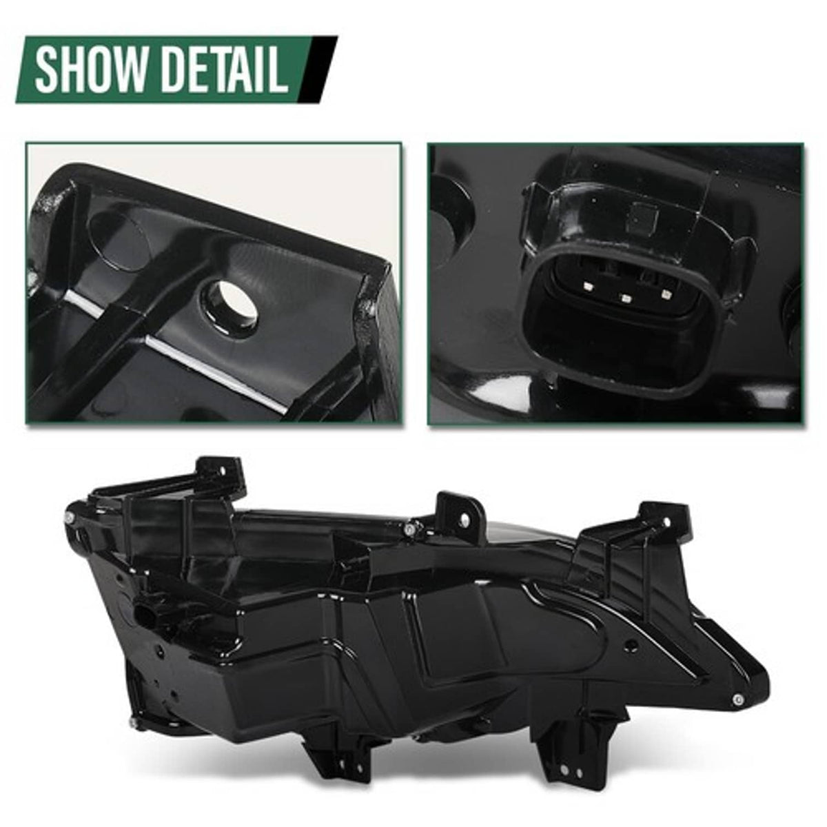 Solid Spare LED Daytime Running Lights Fog Lamps Fit For 2015-2019 Lincoln MKC Left+Right
