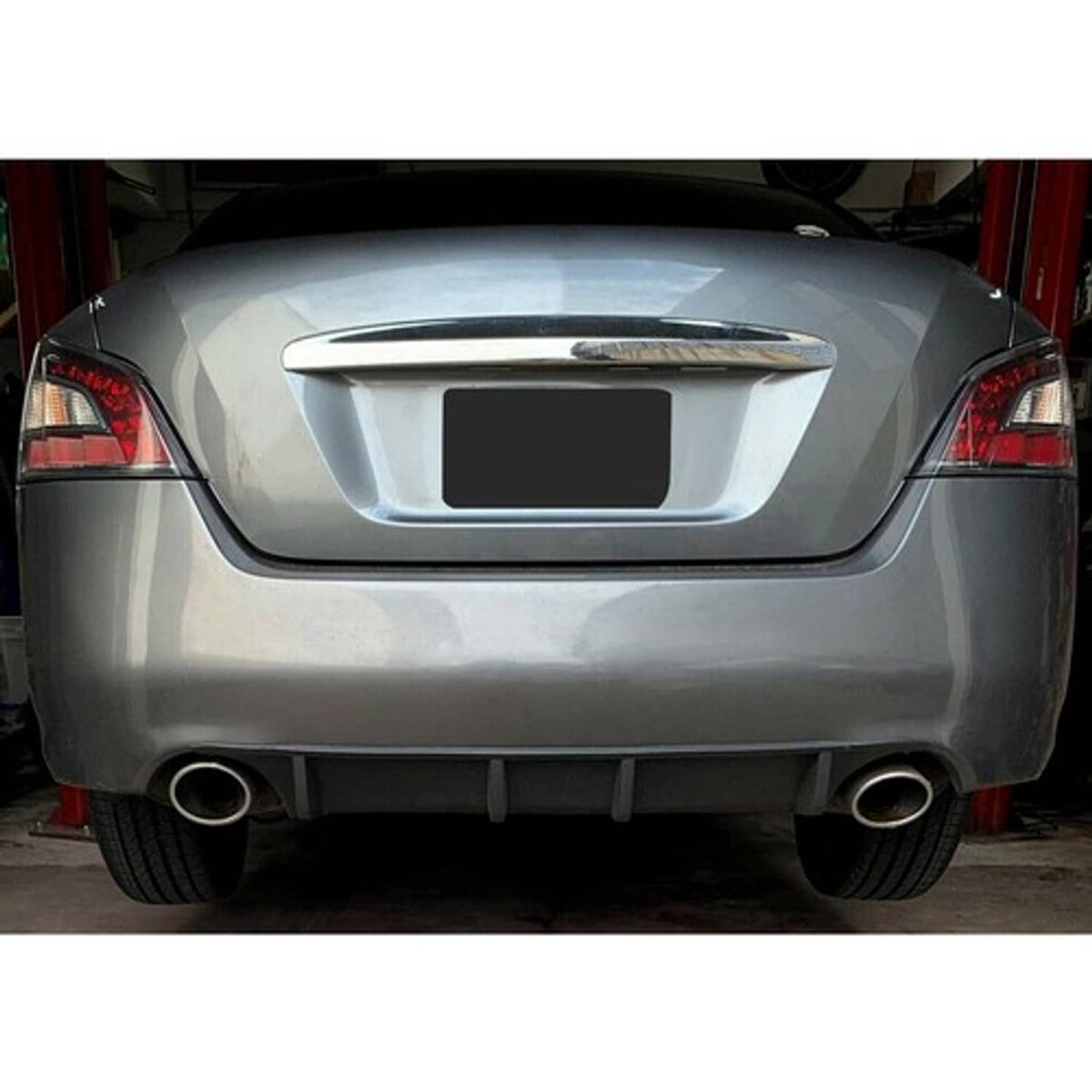 Solid Spare For Nissan Maxima 09-2015 7th Gen 4Door Rear Lower Bumper Lip Diffuser Splitter