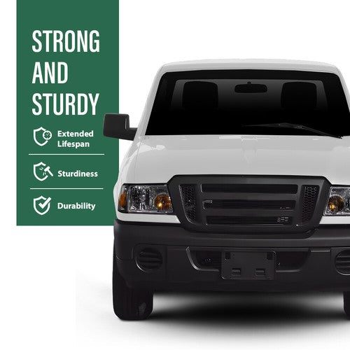 Solid Spare Fit For 2006-2012 Ford Ranger Hood Insulation Pad Heat Blanket 1/2" & Clips