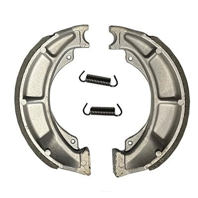 Solid Spare Rear Brake Shoes for Suzuki 2002-14 LTF250 Ozark 250 & 2004-09 LTZ250 Quadsport