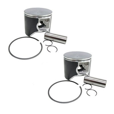 2 SPI Standard Bore Hyperdryve Piston Kits for Polaris 800 Snow 2008-2009 - 85mm