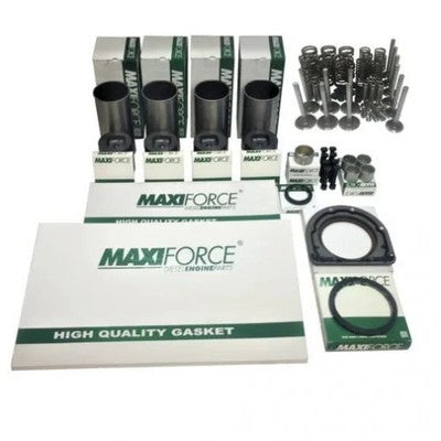 Solid Spare Engine Rebuild Kit with Valve Train - Less Bearings - ESN U608300W-later