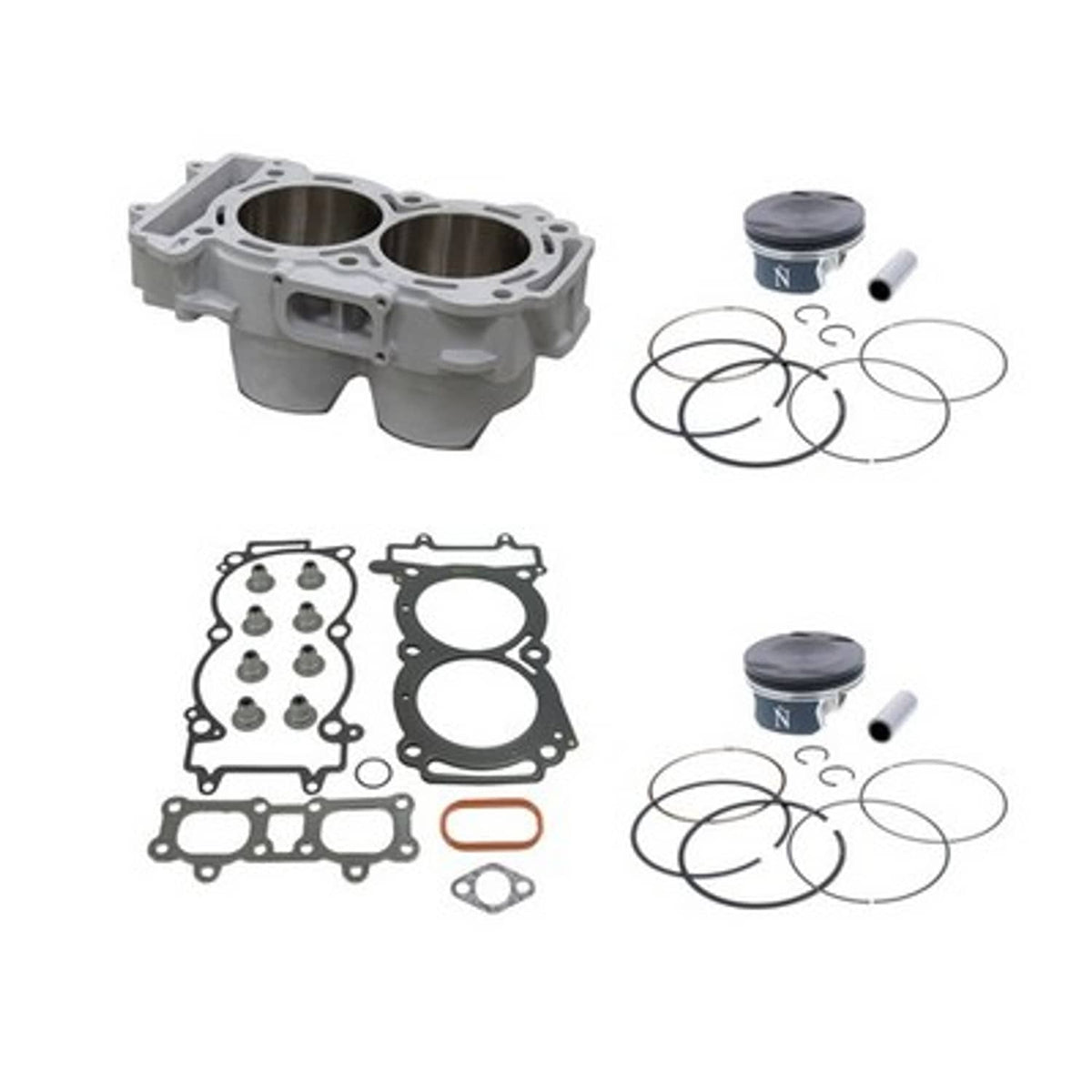 Solid Spare Namura Standard Bore Cylinder Pistons Gaskets for Polaris RZR 900 2017-2025 93mm