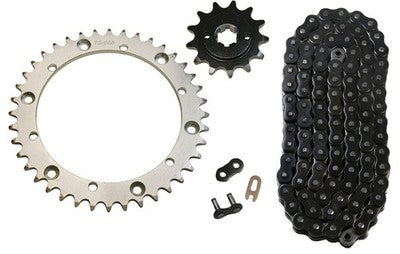 Solid Spare Black 520x92 Drive Chain & 13/40 Sprockets for Yamaha Blaster 200 fits 1988-2006