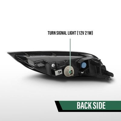 Solid Spare Front Passenger Side Turn Signal Light Fit For 2014-2019 Lexus GX460 LX2531109