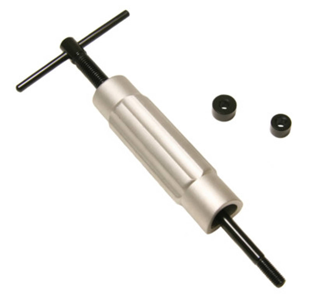 Solid Spare SPI Piston Pin Puller - 2 Sizes of Plungers - 14mm 17mm - Wrist Pin Removal Tool