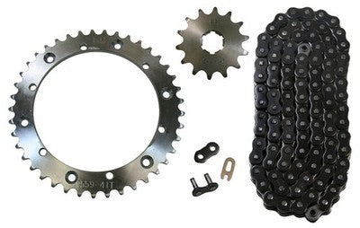 Solid Spare Black 520x104 Drive Chain & 14/41 Sprockets for Yamaha Banshee 350 1989-2006