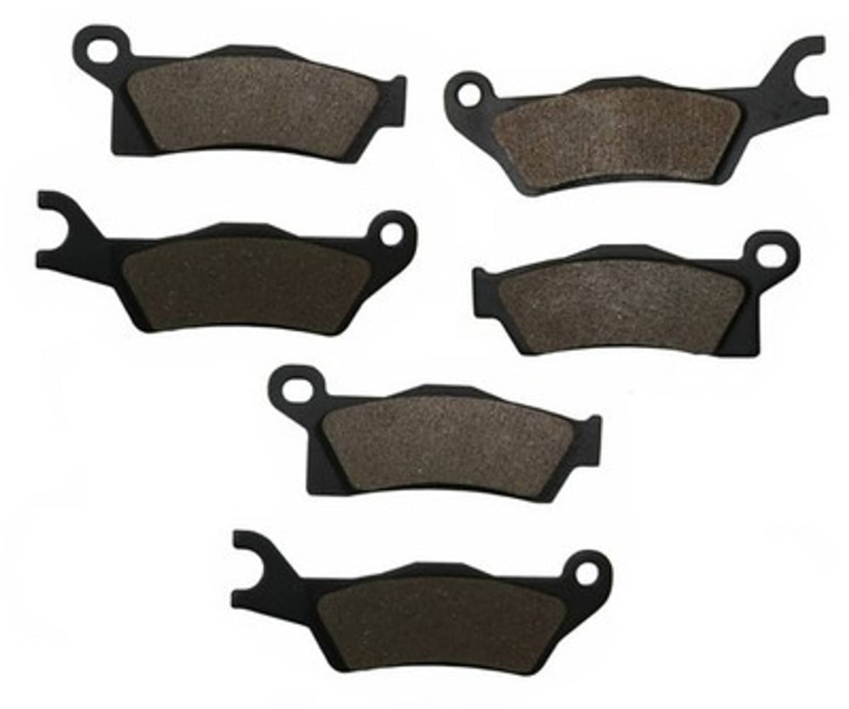 Solid Spare Front Rear Severe Duty Brake Pads 2013 for Can-Am Outlander MAX 800R XT DPS XT-P