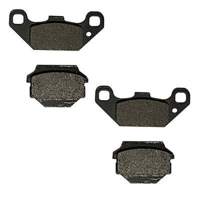 Front Semi-Metallic Brake Pads for Kawasaki Tecate-4 250 fits 1987-1988 KXF250A