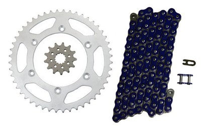 Solid Spare Blue 520x114 Drive Chain & 13/48 Sprockets for Yamaha YZ450F 2010-2013 2015-2018