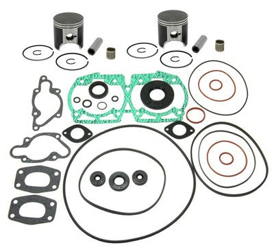 2 .020 Over Pistons Bearings Full Gasket Kit fits Ski-Doo 500 L/C Summit Formula