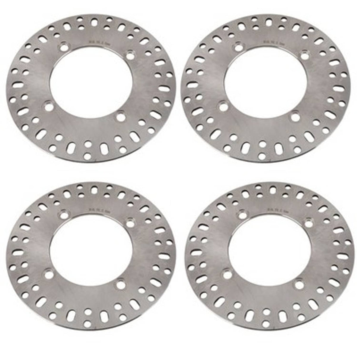 Solid Spare Front AND Rear Brake Rotors for Yamaha Wolverine 700 fits 2016 2017 2018