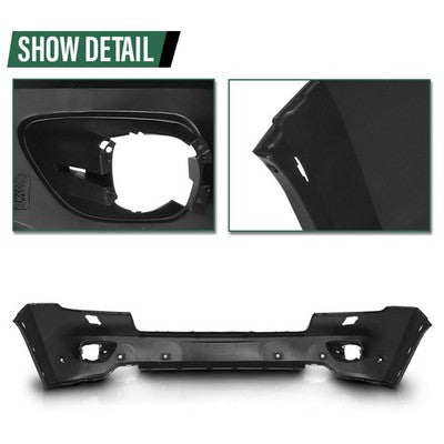 Solid Spare Front Upper Bumper Cover Fit For 2011 2012 2013 Jeep Grand Cherokee Replacement