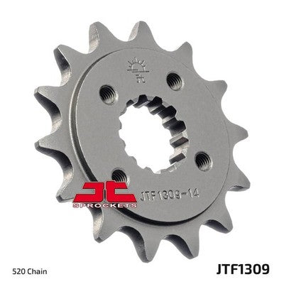 JT Sprockets 14 Tooth Front Steel Sprocket for Polaris Predator 500 & Outlaw 500