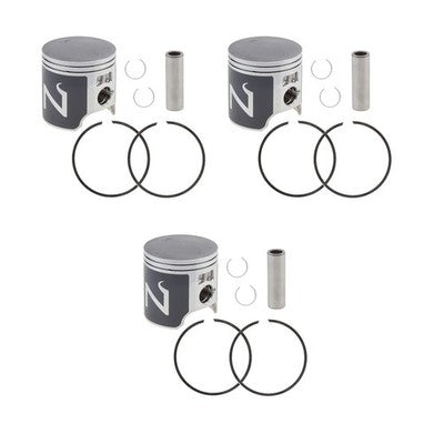 3 Namura .020 Over Bore Piston Kits for Polaris SLX780, SL780 & SLT780 71.8mm