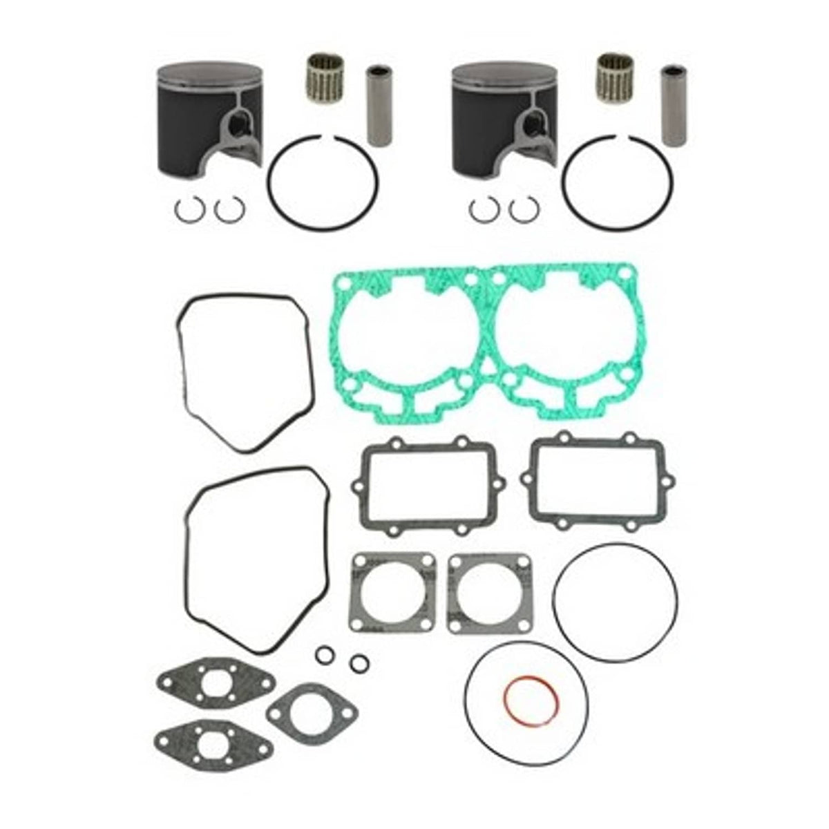 Solid Spare SPI Standard Bore Single Ring Top End Kit for Ski-Doo 800 Most 2000-2007 82mm