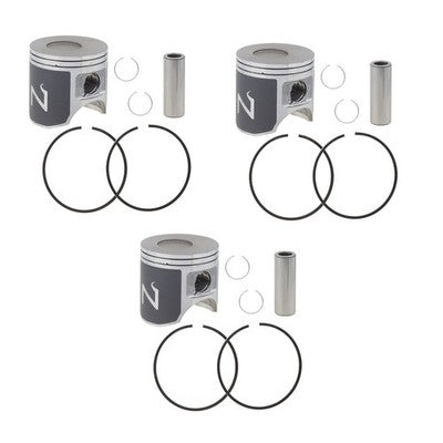 3 Namura Standard Bore Piston Kits for Kawasaki Ultra 130 DI 2001-2004 80mm