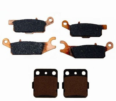 Front & Rear Semi-Metallic Brake Pads for Yamaha Raptor 250 2008-2013 YFM250R