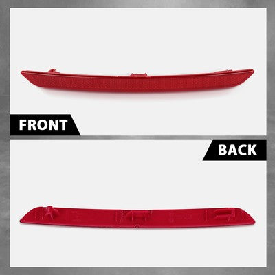 Solid Spare Rear Bumper Reflector Fit For BMW 4-Series M Sport F32 F33 F36 Left+Right Side