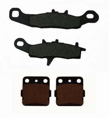 Front & Rear Semi-Metallic Brake Pads for Kawasaki KX112 fits 2022-2025 Models