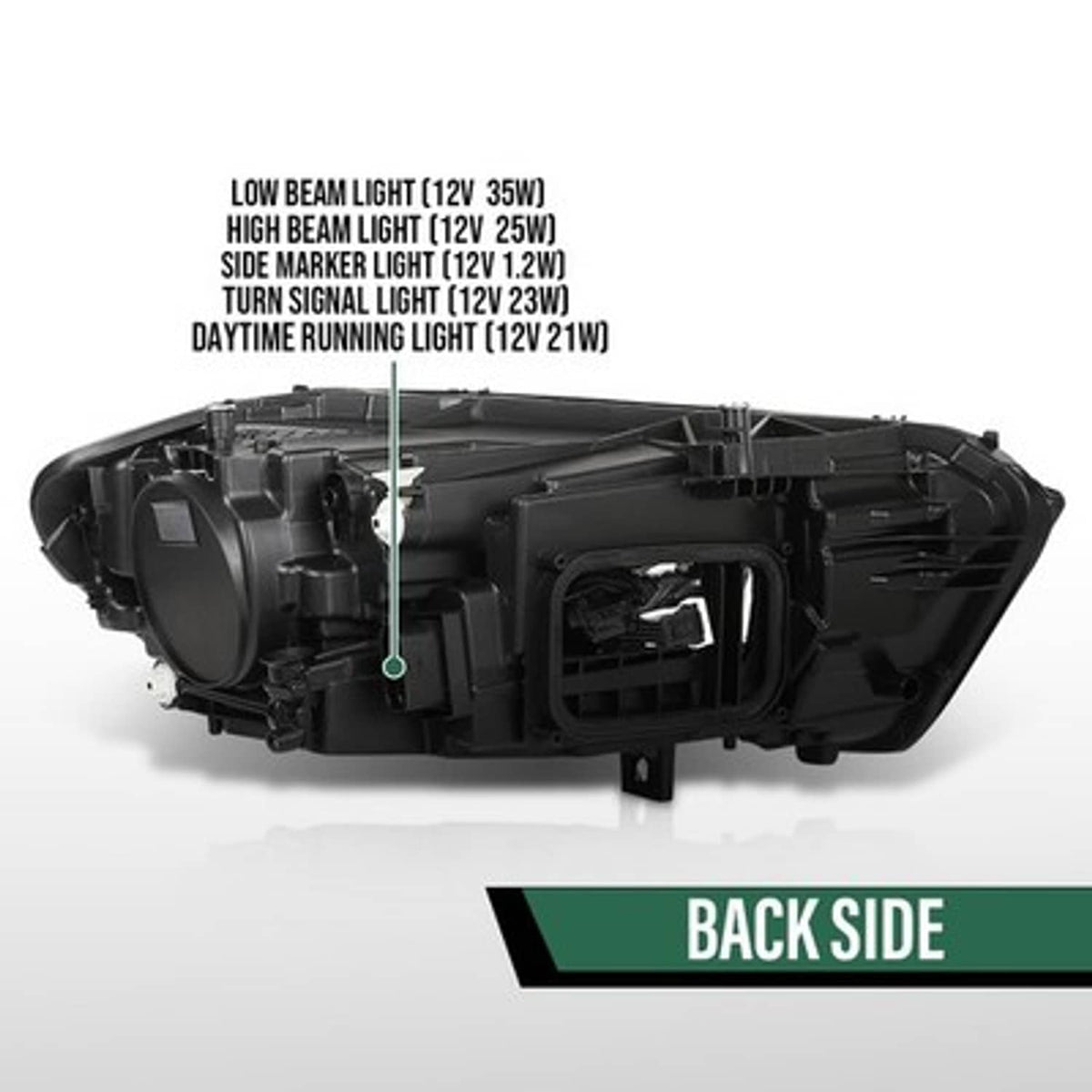 Solid Spare LED Headlights Fit For 2019-2022 Mercedes Benz W177 A Class Left & Right Side