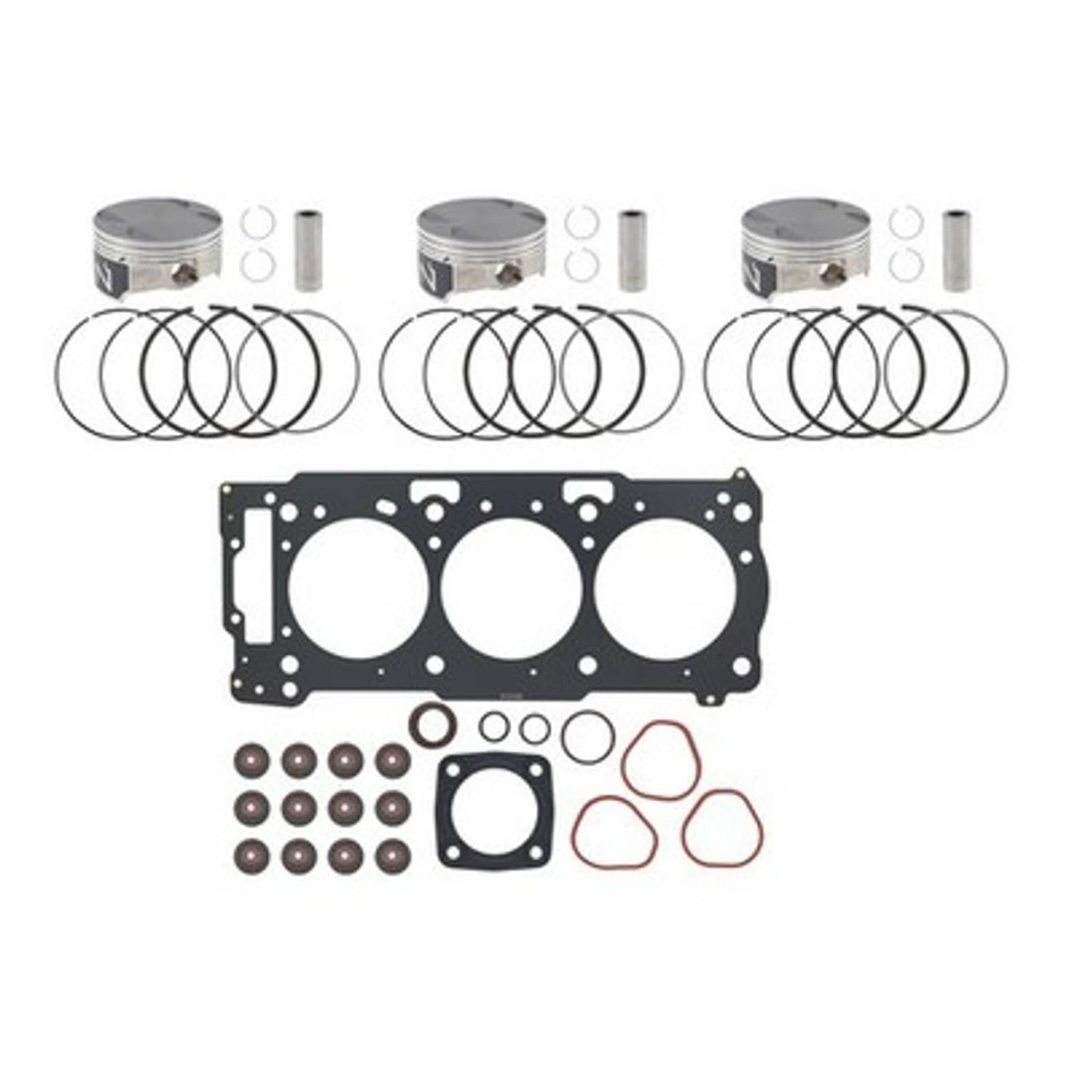 Solid Spare Namura Standard Bore Top End Kit for Sea-Doo 1500 4-TEC non-SC 2002-2019 100mm