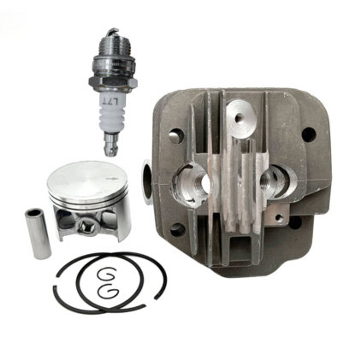 Solid Spare Cylinder Piston Kit For MS661 MS661C 56mm Big Bore 11440201200 11440201202