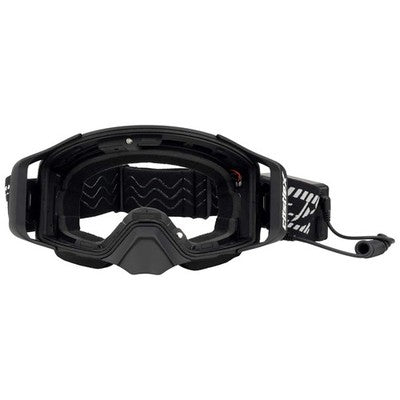 Castle X Adult COIL Heated Goggle Kit Snow Goggles with Carry Case White/Gray
