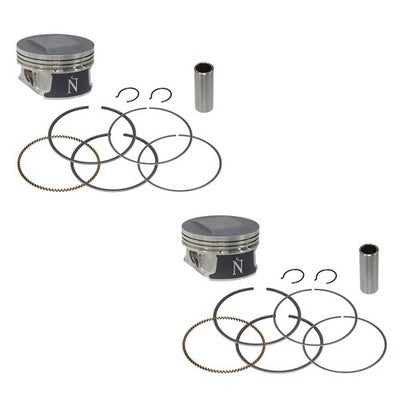 2 Namura .020 Over Bore Piston Kits for Can-Am Outlander 650 2006-2024 82.5mm