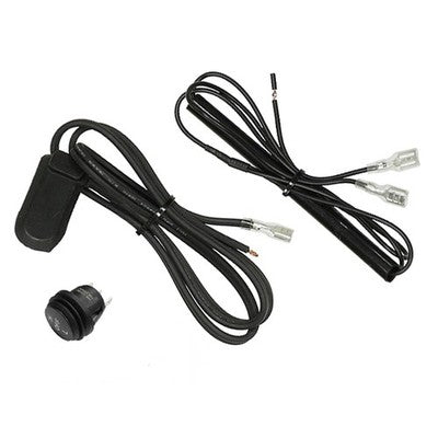 Solid Spare SPI Snowmobile Electric Thumb Warmer Kit w/ Rocker Switch 3 Settings Hi-Lo-Off