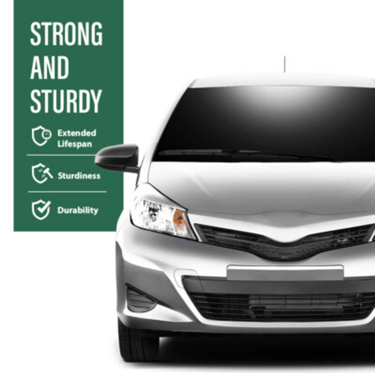 Solid Spare Front Left+Right Side Bumper Retainer Bracket Fit For 07-12 Toyota Yaris