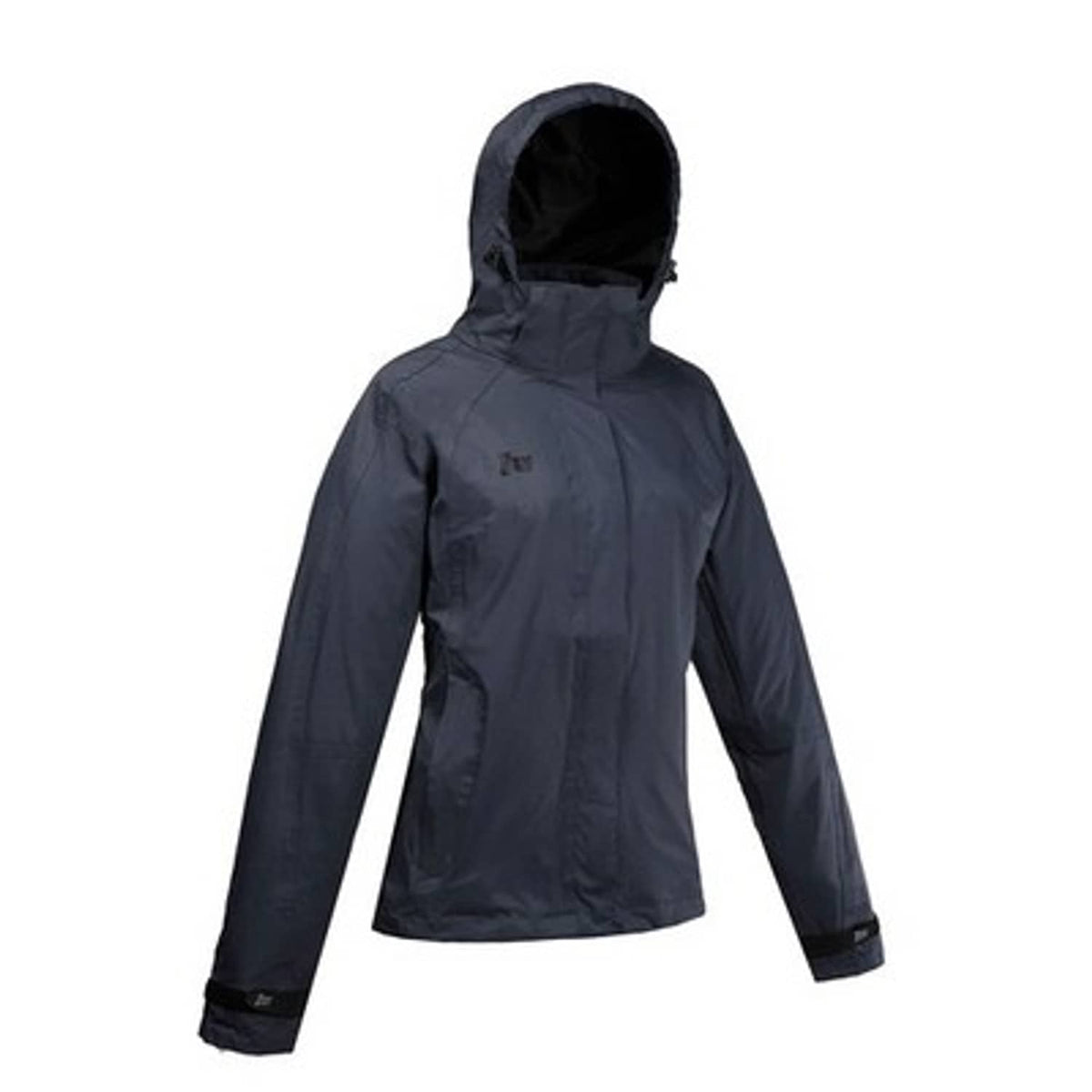 Solid Spare Women's Mossi Quest Rain Jacket Taped Seams Ladies Rain Coat Grey Large