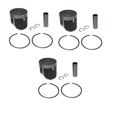 3 SPI Standard Bore Piston Kits for Arctic Cat EXT 600 Triple 1997-1998 66.5mm