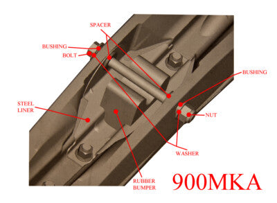 Exo-S All-Terrain Skis Mount Kit 6" Carbides for Arctic Cat Many 85-09 SEE LIST