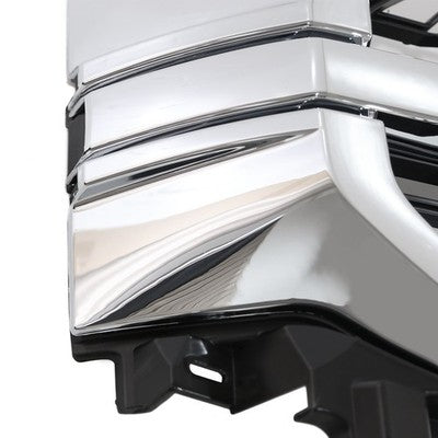 For 2021-2023 Ford F-150 F150 Platinum Front Bumper Grille Chrome ML3Z-8200-KA