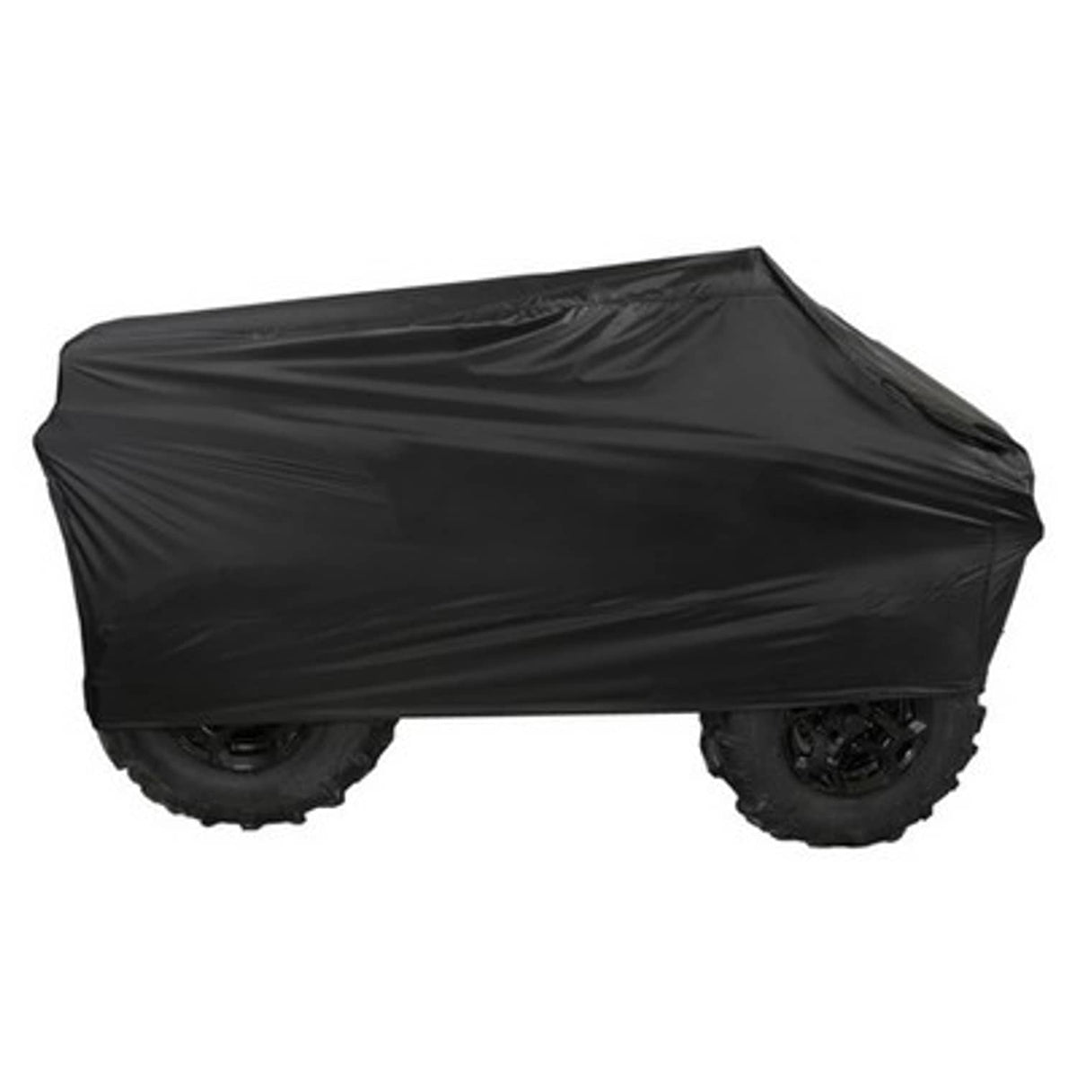 Solid Spare Raider GT Series ATV Cover - Black Large - Measures Approximately 75"x45"x35"