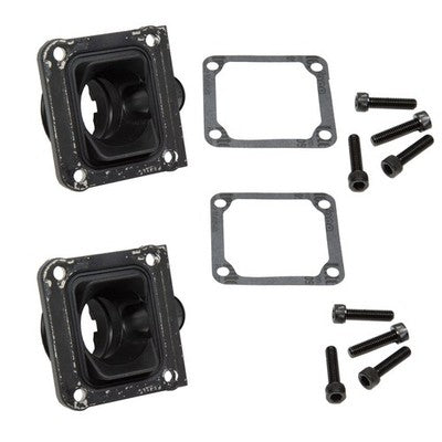 Solid Spare 2 Carb Flanges, Gaskets & Bolts for Yamaha Banshee 350 fits 1987-2006 YFZ350