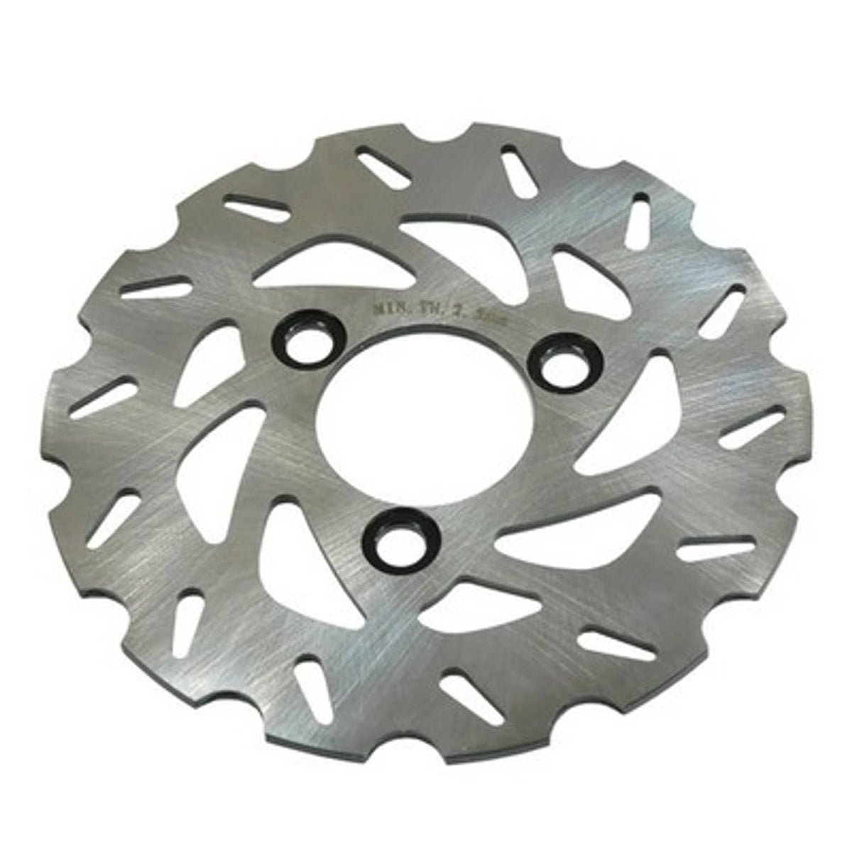 Solid Spare Front Wave Pattern Disc Brake Rotor For Kawasaki KFX400 fits 2003-2006 Models