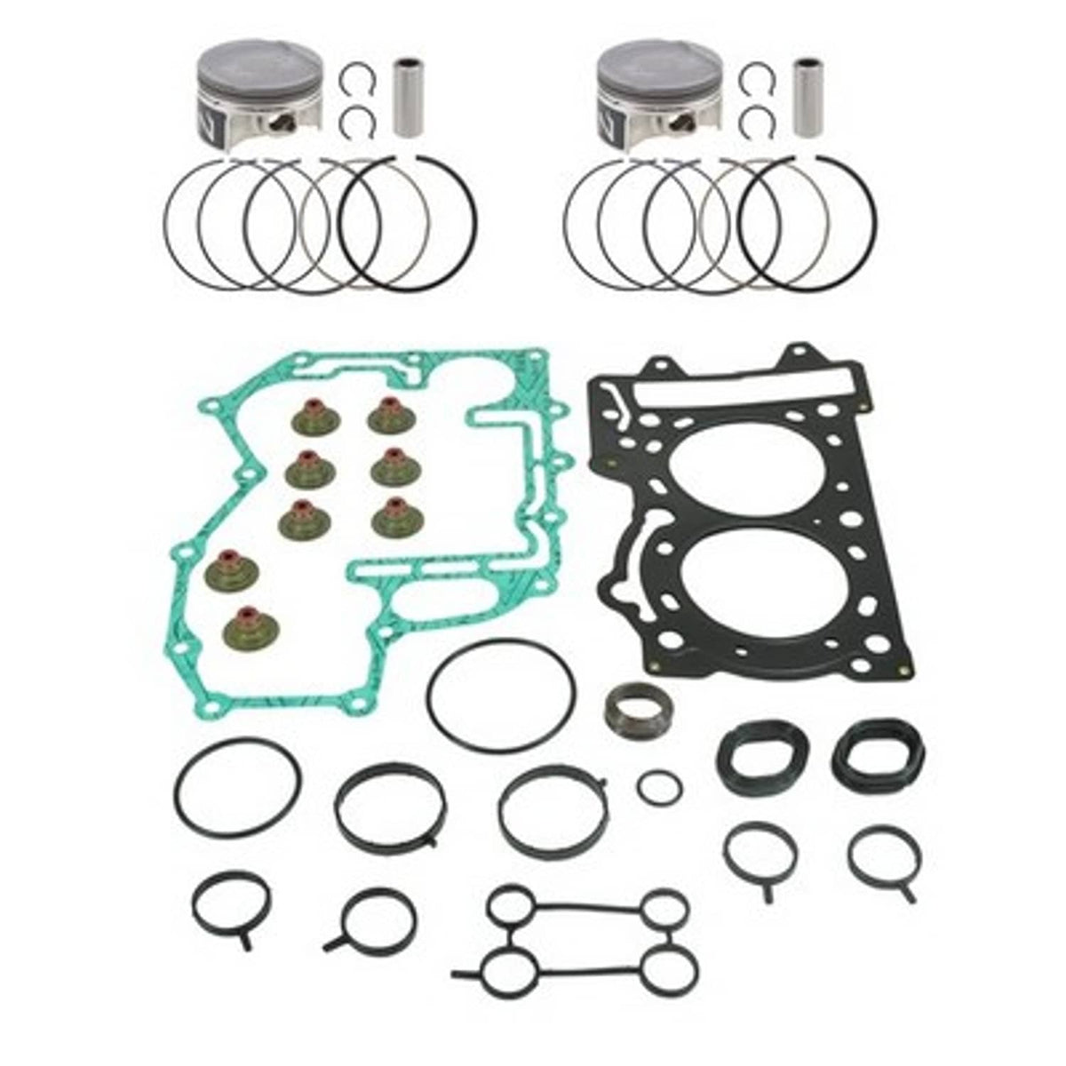 Solid Spare Namura/SPI .020 Over Bore Top End Kit for Ski-Doo 600 ACE 4-Strokes - 74.5mm