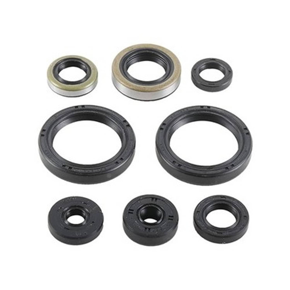 Solid Spare Namura Engine Oil Seal Kit for Kawasaki KX250F fits 2017 2018 2019 2020 Models