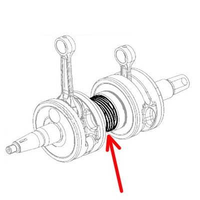 SPI 15 Tooth Water Pump Drive Gear for Polaris Patriot Boost Sleds 2022-2026