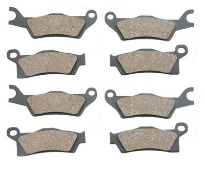 Solid Spare Front & Rear Brake Pads 2013 for Can-Am Renegade 500 EFI STD